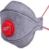RESP, UCFX3-P3VC, FOLD Flat MASK with Valve & Carbon, FFP3,