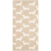 Cawö We Love Dogs 6246 Hand Towels Natural Beige -