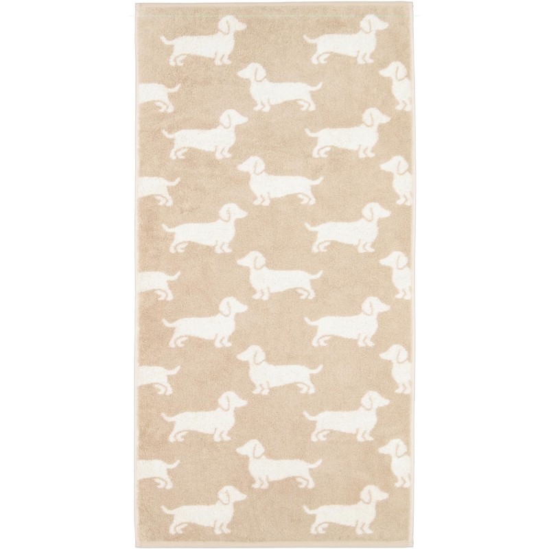 Cawö We Love Dogs 6246 Hand Towels Natural Beige -