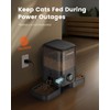 oneisall Automatic Cat Feeders 2 Cats, 20 Cups/5L Cat Auto
