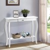 ChooChoo Narrow Console Table with Drawer, Chic Accent Sofa Table,