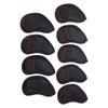 9Pcs/Set Golf Iron Head Covers Waterproof Sunscreen Golf Iron Covers