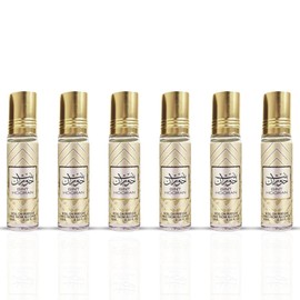 Ard al Zaafaran Bint Hooran Roll-On Perfume Oil CPO 10ml (0.34 oz) | Long-Lasting, Miniature Perfume Oil for Women (Pack of 6)