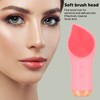 Electric Face Cleanser Waterproof 5 Vibration 3 Temperature Remove Skin