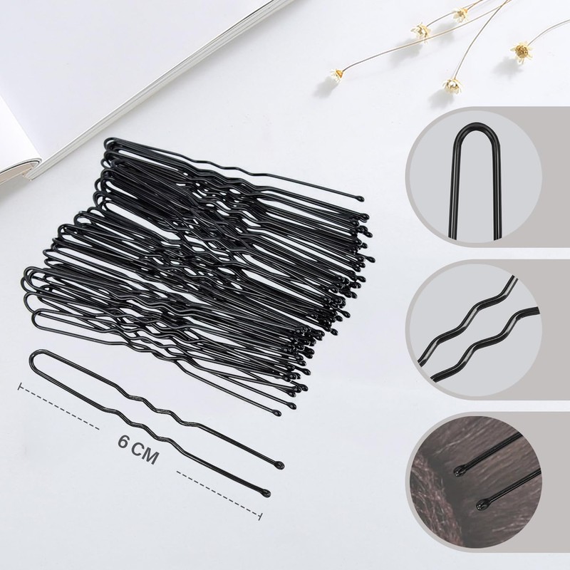 Asiana Net | Chignon Nets + 50 U-pins Set/Bun Nets
