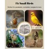 Pawfly Bird Bath for Cage, Parakeet Bath, Parakeet Bird Bath,