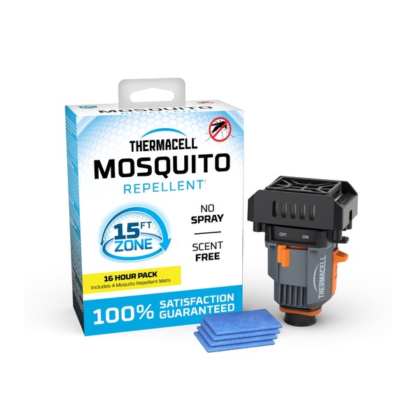 Thermacell Mosquito Backpacker Repeller, Gen 2.0 with 16 Hours of