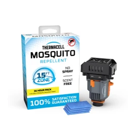 Thermacell Mosquito Backpacker Repeller, Gen 2.0 with 16 Hours of Repellent; 15 Foot Zone of Mosquito Protection; Long Lasting, Deet Free Bug Spray Alternative, Scent Free