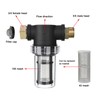 High Pressure Washer Garden Hose Inlet Filter Filter Sediment with