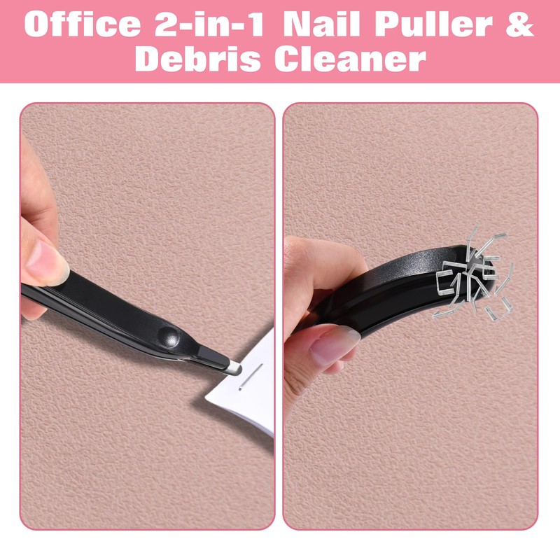 GOLD DEER 4 Pack Staple Remover Color Mini Staple Remover