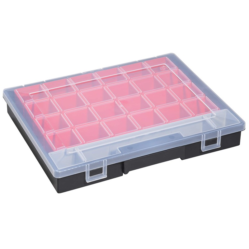 Allit 457203 Assortment Box with 25 Inserts, Multi-Colour