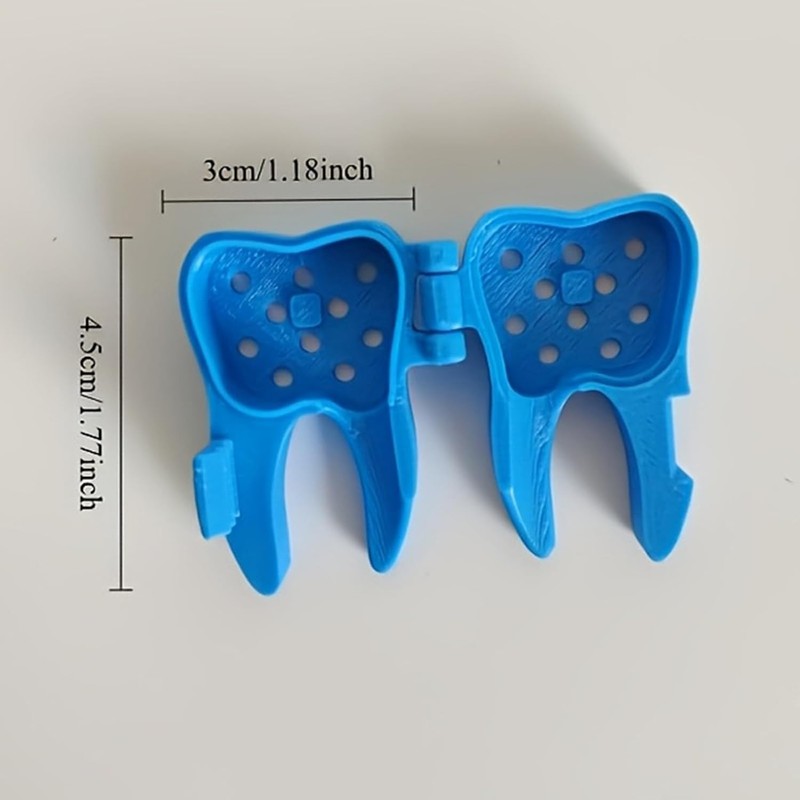 Estuche protector para cabezal de cepillo de dientes con orificio