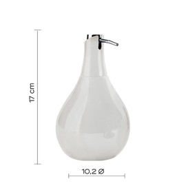 Gedy - DISTRIBUTEUR A SAVON BLANC AZALEA G-AZ800200300