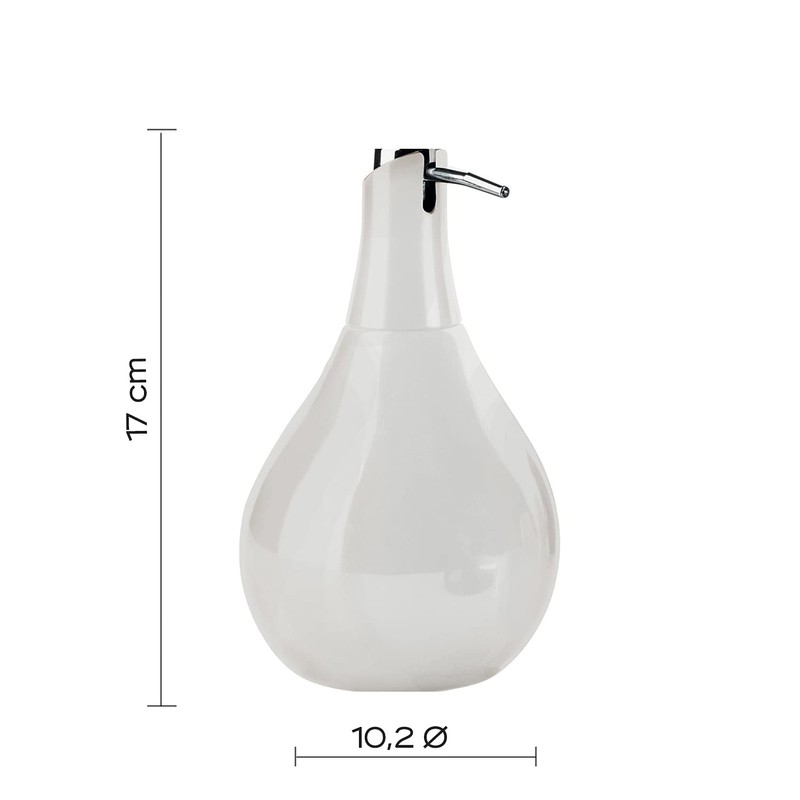 Gedy - DISTRIBUTEUR A SAVON BLANC AZALEA G-AZ800200300