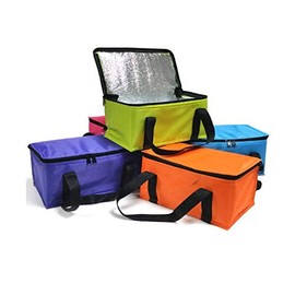 Provance Cool Bag, Shopping Bag, Insulated Bag, Cool Box, 9.5 L, Picnic Bag, Insulated Box, Foldable Picnic Bag, Beach Bag (Pink)