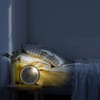 Table Clock Non-Ticking, Small Kids Alarm Clock Battery Operated Desk