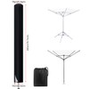 SanGlory Rotary Airer Cover 200 cm, Universal Rotary Airer Cover,