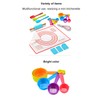 19PCS Kids Baking Set Silicone Nonstick Safe Spatula Brush Whisk