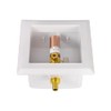 EFIELD Universal Ice Maker Box,1/2-Inch Pex Crimp Inlet Connection with