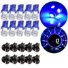 cciyu 10 Pack Blue T10 5-5050-SMD PC194 LED Bulb Instrument
