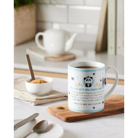 Hope & Gloria XL-Tasse Motiv "Falls" | Große Tasse aus Porzellan, Jumbo-Tasse, 60 cl, Tasse mit Spruch | Geschenk, Tasse lustig | 45756