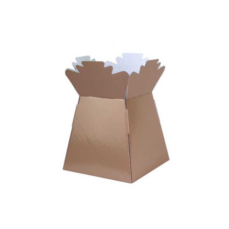 Glossy Vibrant Bouquet, Flower Box/Vase - Transportation Display, Presentation Boxes