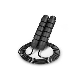 ProsourceFit Speed Jump Rope up to 8 Foot Adjustable Length for Men and Women, Foam Handles, Ultra Light Rope for Boxing, Jumping Exercises and...    