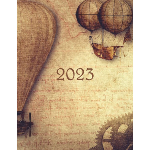 2023: One Page Per Day Planner Notebook | 365 Days