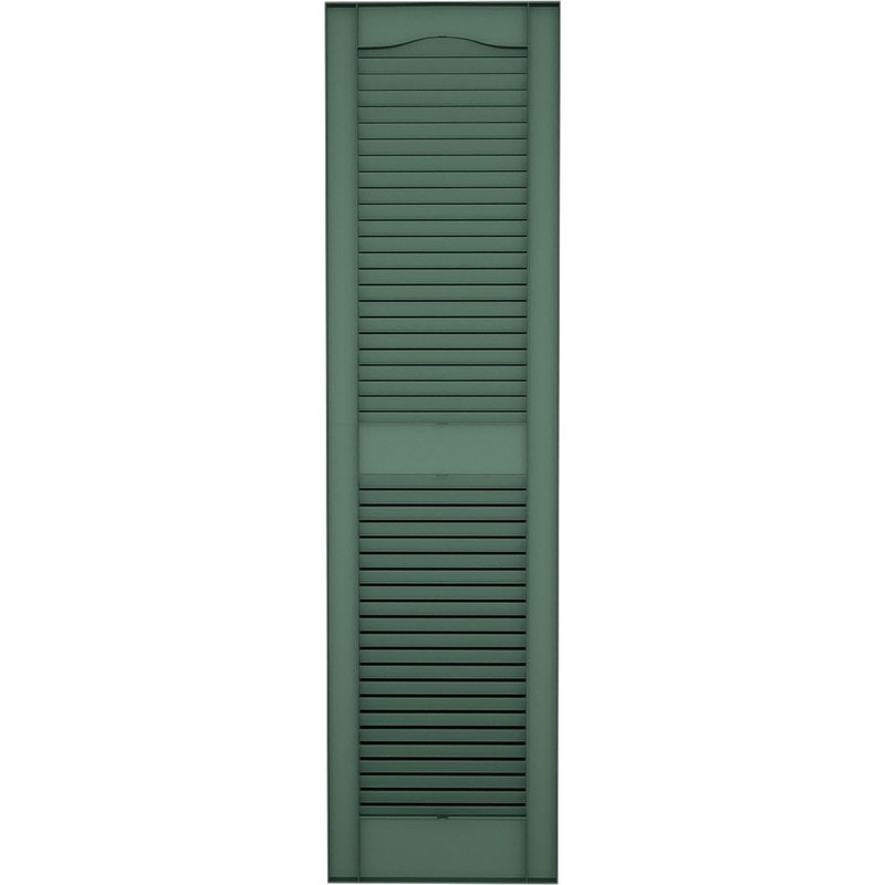 Ekena Millwork Lifetime Vinyl LL1S12X02500FG Standard Cathedral Top Center Mullion,