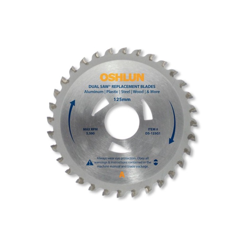 Oshlun DS-125G1 Replacement 2 Blade Set for the Original Omni