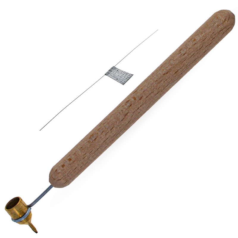 Fine Brass Tip Brass Kistka, Beeswax, 5 Dyes, Cleaning Wire