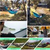 Hammock Camping, Portable Single/Double Hammocks for Outdoor Hiking Travel Backpacking