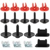 VGOL 18pcs Engine Under Tray Splash Guad Mounting Package 31391440