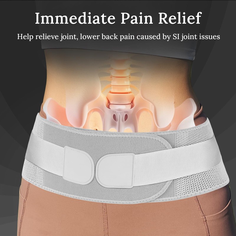 JIUFENTIAN Sciatica Belt Relieve Lower Back Pain & Sacroiliac Support