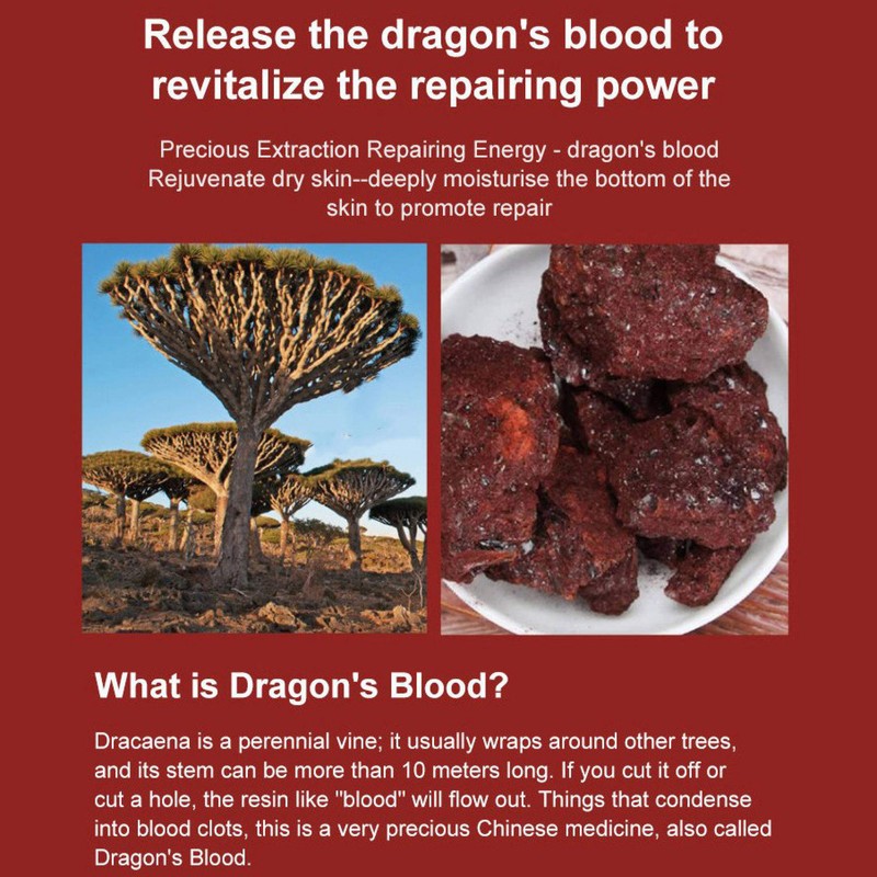Dragon's Blood Face Cream Retinol Placenta Whitening Brightening Moisturizing Anti-wrinkle