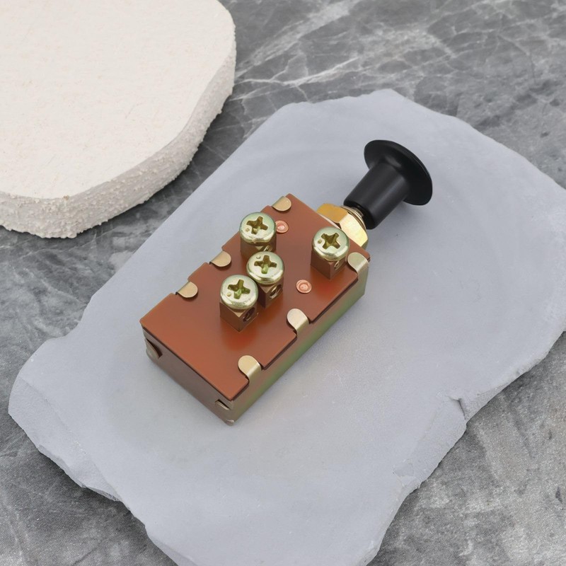 eMagTech 2pcs 12V/24V Start Switch Ignition Switch Headlight Switch Replacement