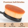 Foundation Brush for Liquid Makeup,Kabuki Brush for Seamless Liquid, Cream,