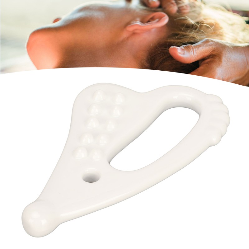 Ceramic Gua Sha Tool Massaging Lymphatic Drainage Trigger Point Guasha