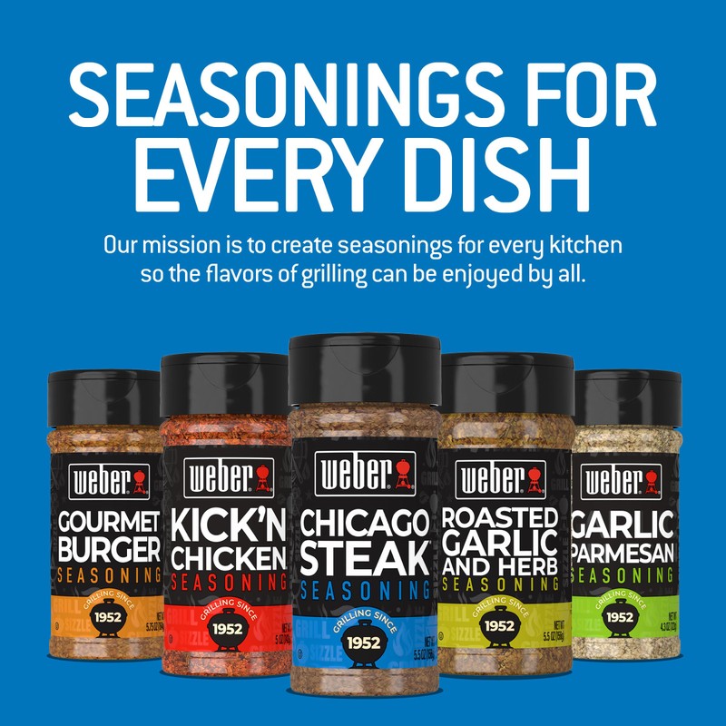 Weber Chicago Steak Seasoning, 5.5 oz