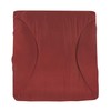 ESCA Full Comforter with Sheets Set - 7-Piece Burgundy Bed