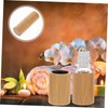 Ipetboom Travel-sized Wooden Essential Oil Bottle Portable Bottle Essential Oil
