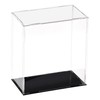 sourcing map Acrylic Clear Display Case Box Dustproof Protection Cube