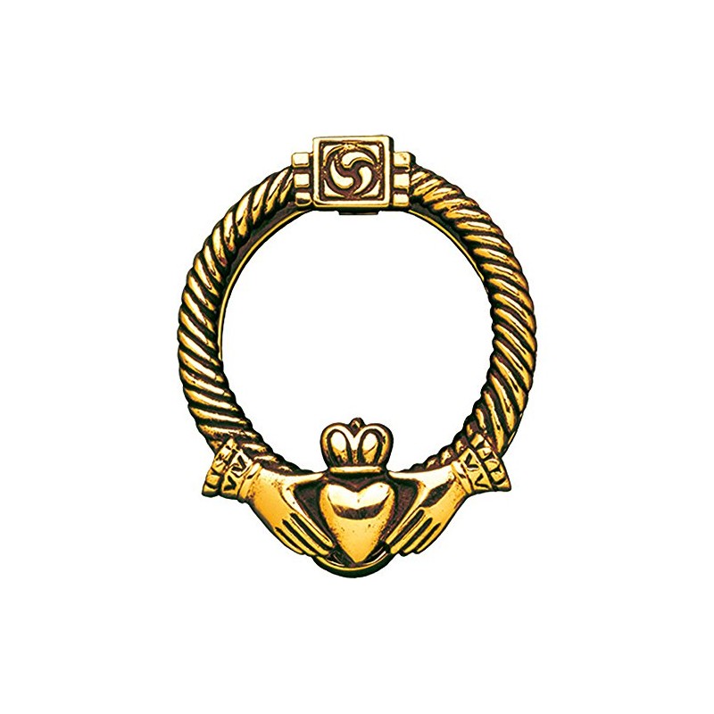 Terra Sancta Guild Celtic Claddagh Door Knocker 824