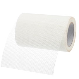 PATIKIL Drywall Repair Mesh Tape, 8 Inch x 98 ft Fiberglass Repair Patch Self-Adhesive Dry Wall Joint Tape 13 Mesh Wall Hole Crack and Seam Patch, White