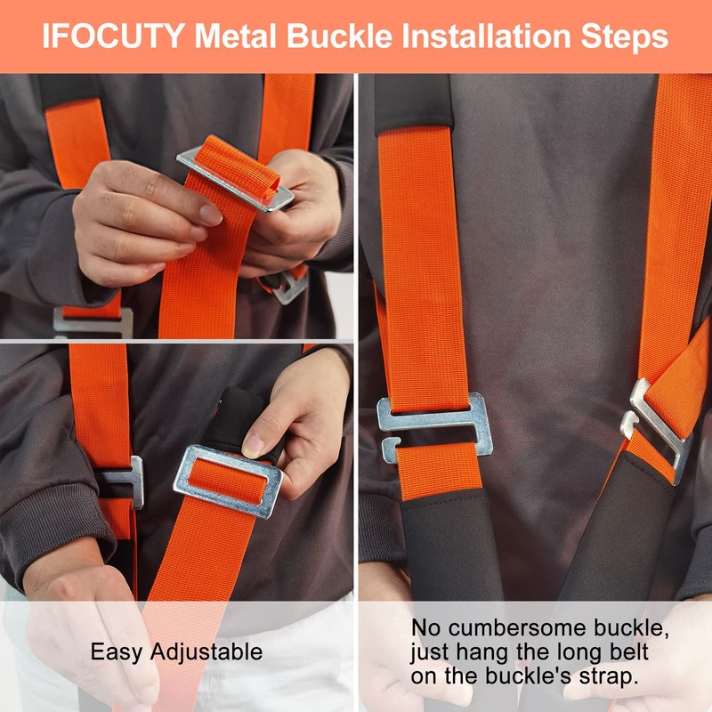 Moving Straps,2-Person Lifting and Moving System Adjustable Shoulder Lifting for