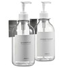 MAISONOVO Shampoo Dispenser Drill Free Shower Soap Dispenser Wall Mount