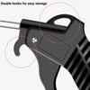 Juego de Neumático de Pistola de Aire Negro Kit de