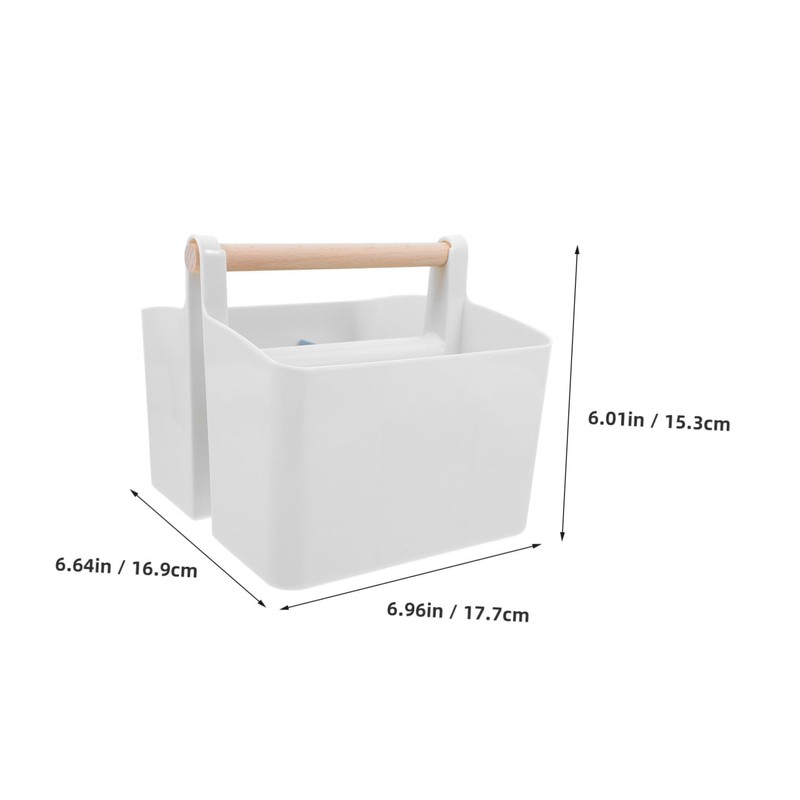 Ciieeo Portable Pen Storage Box with Handle Multi Functional Organizer