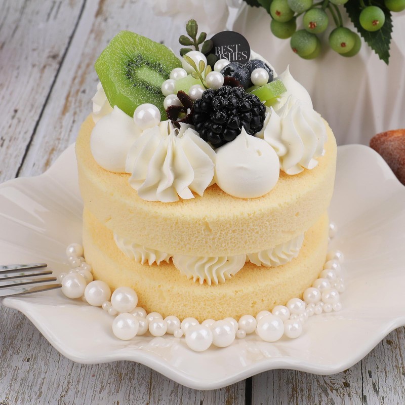 Sprinkles for Cake Decorating, White Pearl Sprinkles 4 Sizes Mix