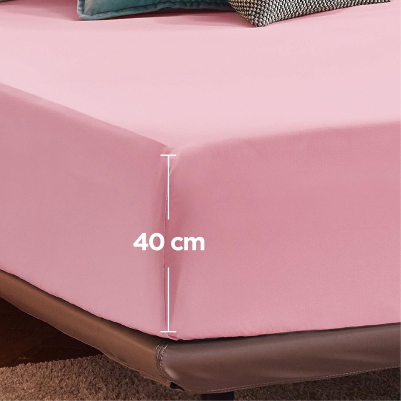 Bedsure Super King Fitted Sheet - Bed Sheets Extra Deep